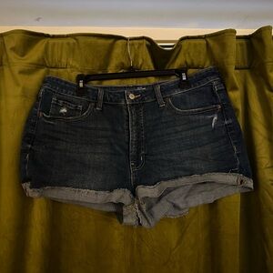 Denim Blue Women's Shorts